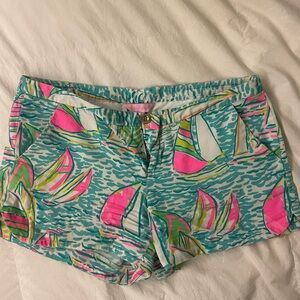 Lilly Pulitzer Sailboat Ugotta Regatta Adie Shorts